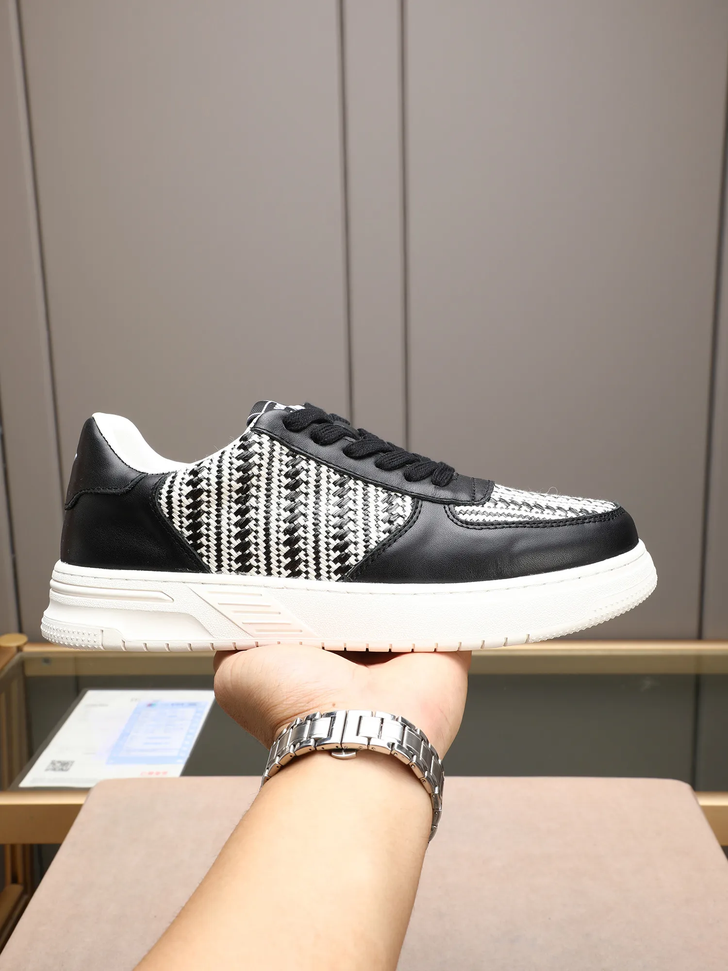 Men's men's shoes💰420 [Dior] small cloth shoes, waterproof fabric imported from Italy➕breathable sheepskin lining! Ultra-light and wear-resistant outsole. Super comfortable size: 38-44